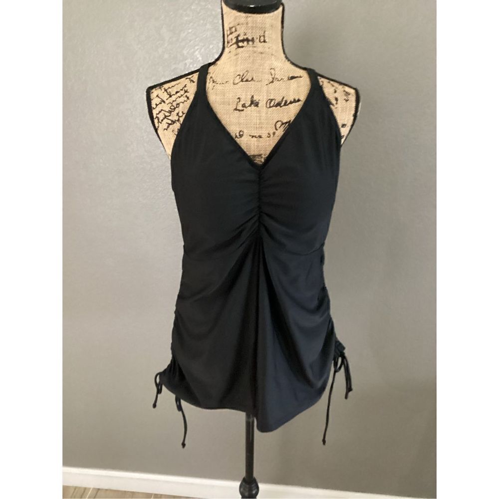 Black Swim Top